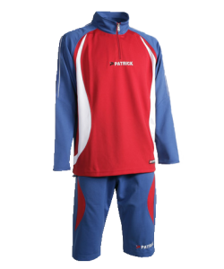 PATRICK MALAGA402 - Survêtement d'Entraînement Pull 1/4 Zippé et Pantalon 3/4 Homme Enfant Sport Football Plusieurs Couleurs Tailles