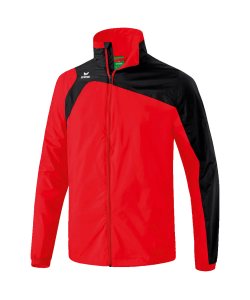 ERIMA 10507 Club 1900 2.0 - Veste de Pluie Homme Enfants Capuche Intégrée Dans Col Plusieurs Couleurs Tailles Doublure Intégrale avec Ouverture Coutures Thermos-Soudées