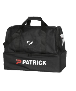 PATRICK GIRONA040 - Sac de Foot Moyen en Noir ou Bleu Marin Très Fonctionnel Résistant avec Compartiment Rigide Rangement Chaussures