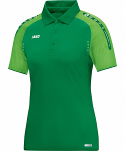 JAKO Champ 6317 - Polo T-Shirt Pour Femme Dames à Fermeture Boutonnée Plusieurs Couleurs et Tailles Ouvertures de Ventilation