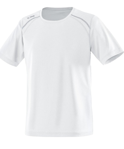 JAKO Run 6115M - T-Shirt Manches Courtes Homme Enfants Coutures Flatlock Plusieurs Couleurs Tailles Matériau Polyester-Mesh Respirant