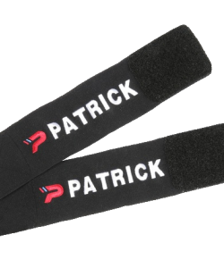 PATRICK GOLD805 - Bande Maintien Élastique de Protège-Tibias pour Joueurs de Football Homme Femme Enfant Fixation Scratch Taille Unique