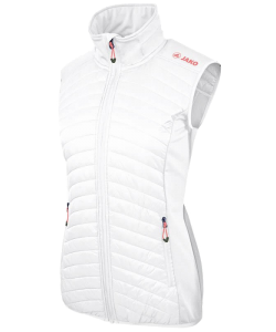 JAKO Premium HW7517D - Veste Powerstretch Femme Dames Hybride Douce Plusieurs Couleurs Tailles Rembourrage Thermique Poitrine et Cou Bord de Finition Élastique