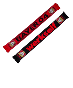 JAKO Bayer 04 Leverkusen BA1205 - Écharpe Fan Homme Femme Enfants 2 Couleurs Taille Standard