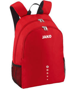 JAKO Classico 1850 - Backpack Large Main Compartment Several Colors Sizes Two-Way Zipper Mesh Side Pockets