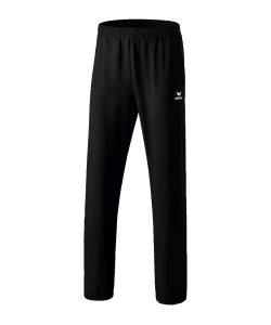 ERIMA 1100703 Miami 2.0 - Pantalon Présentation Homme Enfants Couleur Noir Plusieurs Tailles Poches Latérales à Fermeture Éclair Séchage Rapide