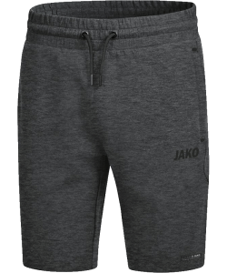 JAKO 8529M Premium Basics - Short Hommes Coupe Sportive Plusieurs Couleurs Tailles Poches Latérales Zippées Effet Mélange Bord Élastique Avec Cordon Serrage