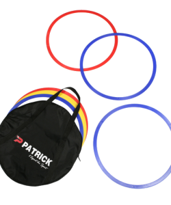 PATRICK ACRIN830 - Speed Rings 16" Set Of 12 Multiple Ladder Variety of Patterns For Footwork Training  Foot Speed Agility