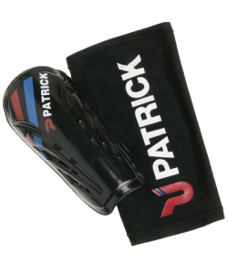 PATRICK LITE801 - Shin Guard With Sock Men Kids in Black Comfortable For Leg While Protecting Shots Different Sizes