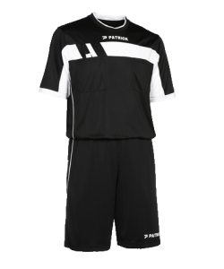 PATRICK REF520 - Soccer Referee Suit Short Sleeves Men Women Football Chest Pockets Several Colors Sizes Double-Skin and Thermo-Max Technologies