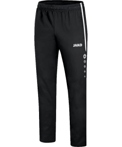 JAKO 6519 Striker 2.0 - Pantalon Loisir Hommes Enfants Plusieurs Couleurs Tailles Coupe Sportive Poches Latérales Zippées Bord Élastique avec Cordon de Serrage