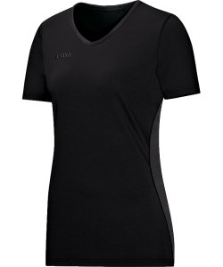 JAKO 6112 - T-Shirt Move For Women Ladies Several Colors and Sizes Comfortable Mesh Elastic Inserts Tonal Logo Printing