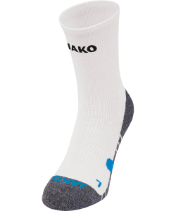 JAKO 3911 - Chaussettes Entraînement Homme Femme Plusieurs Couleurs Tailles Bord Confortable Pied de Forme Anatomique Semelle Rembourrée avec Coton