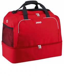 JAKO Classico 2050 - Sac de Sports Pochette avec Fermeture Éclair Plusieurs Couleurs Tailles Rangement Chaussures Bandoulière Amovible