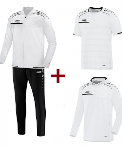 JAKO Prestige EO10058 Training Kit - Tracksuit - Hooded Sweatshirt - T-Shirt - For Men Several Colors Sizes Sporty Cut