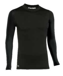 PATRICK VICTORY120 - T-Shirt Moulant Longues Manches à Col Roulé Homme Garçon Plusieurs Couleurs Tailles Technologies Thermo-Max et Double-Skin