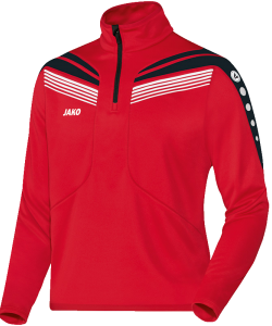 JAKO Pro 8640 - Pull Col Haut 1/4 Zip Homme Enfant Haute Qualité Plusieurs Couleurs et Tailles Idéal Entraînement ou Loisir