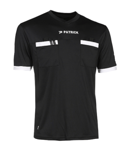 PATRICK REF101 - Soccer Referee Jersey Short Sleeves Men Women Football Chest Pockets Several Colors Sizes Super Dry Technologies