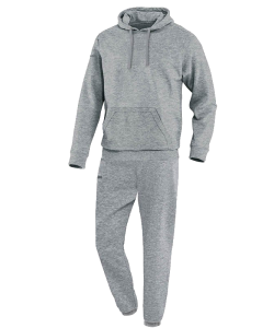 JAKO Team M9433 - Survêtement Jogging avec Sweat à Capuchon Homme Enfants Coutures Flatlock Plusieurs Couleurs Tailles Bord Élastique avec Cordon de Serrage