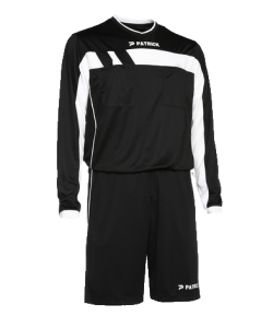 PATRICK REF525 - Soccer Referee Suit Long Sleeves Men Women Football Chest Pockets Several Colors Sizes Double-Skin and Thermo-Max Technologies