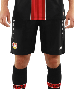 JAKO Bayer 04 Leverkusen BA4418H - Short Domicile 2018-2019 Homme Enfants Plusieurs Tailles Couleur Noir Keep Dry