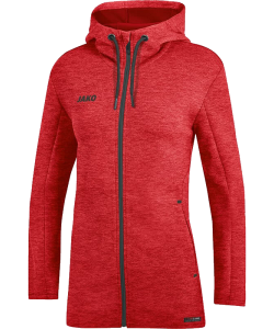 JAKO 6829W Premium Basics - Hooded Jacket Womens Ladies Sports Cup Several Colors Sizes Side Pockets Mixing Effect Zippergarage