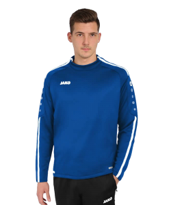 JAKO 8819 Striker 2.0 - Sweat Mens Kids Several Colors Sizes Round Collar Contrasting Tape in The Neck Contrast Stripes