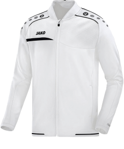 JAKO Prestige 6858 - Veste Club Jacket Homme Plusieurs Couleurs Tailles Coupe Sportive Col Mandarin à la Mode Poches Latérales à Fermeture Éclair
