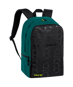 ERIMA 72358 Graffic 5-C - Versatile Stylish Backpack Quilted Braces Several Colors Standard Size Trendy 5-Cubes Zipped Side Pockets