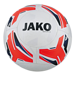 JAKO 2329 - Ballon Entraînement Match 2.0 IMS-Certifié Cousu à la Main Plusieurs Couleurs Tailles Construction Moderne de 14 Panneaux Vessie en Butyl