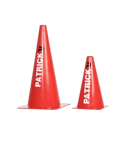 PATRICK ACCON801 - ACCON810 - Sport Cone Ultra-Resistant PVC Impact or Fall. Marking Playgrounds & Sports Training. 2 Sizes Small & Large