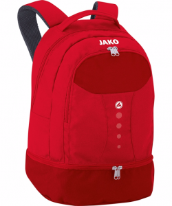 JAKO Striker 1816 - Backpack With Two Spacious Main Compartments Several Colors Padded Shoulder Straps Two-Way Zipper