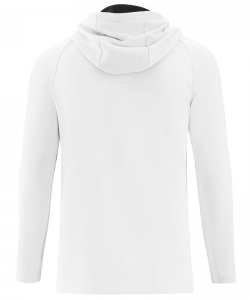 JAKO Prestige 8858 - Hooded Sweatshirt For Men Sporty Cut Several Colors and Sizes Hood with Contrast Lining Drawcord and Stops Performance Label