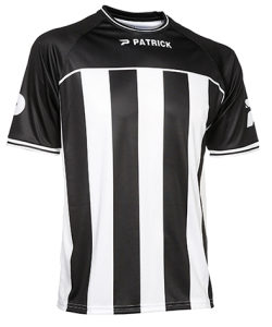 PATRICK CORUNA105 - Maillot de Football à Rayures Courtes Manches Séchage Rapide Homme Femme Enfant Plusieurs Couleurs Tailles