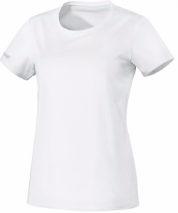 JAKO Team 6133W - T-Shirt Coton Femme Dames Col Rond Plusieurs Couleurs Tailles Confortable Pratique Idéal Pour Loisir