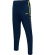 JAKO Active 8495 - Pantalon Entraînement Homme Enfant Poches Latérales et Finition des jambes à fermeture éclair Bord Élastique Cordon de Serrage