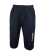 PATRICK PAT215 - Pantalon 3/4 d'Entraînement Noir ou Bleu Marin Homme Enfant Différentes Tailles Ceinture Élastiquée Idéal Pour le Sport en Été ou Printemps