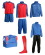 PATRICK SILVER701 - Pack Kit Argent Homme Enfant Excellente Offre Complète pour Pratique Sport ou Football Plusieurs Couleurs Tailles