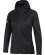 JAKO 7605W - Veste Softshell Light Coupe Femme Résistant Vent et Pluie Plusieurs Tailles Couleurs Poches Latérales Zippées Capuchon avec Cordon de Serrage et Arrêts