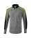 ERIMA 126180-1 Liga 2.0 - Breathable Workout Sweatshirt Men Kids For Cold Days on The Football Field Several Colors Sizes Officer Collar Regulating Moisture