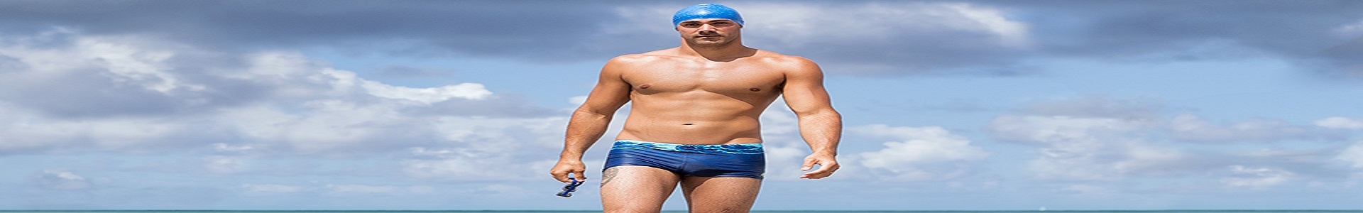ExtraOffre Sport Banner Mens Clothing Swimwear Category