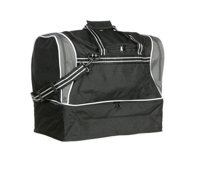 PATRICK TOLEDO000-003 Sac de Football Sans Logo Noir/Gris/Blanc