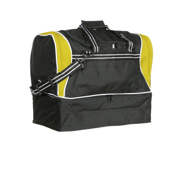 PATRICK TOLEDO000-015 Sac de Football Sans Logo Noir/Jaune/Blanc