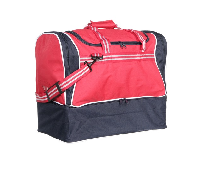 PATRICK TOLEDO000-049 Soccer Bag No Logo Red/White/Navy