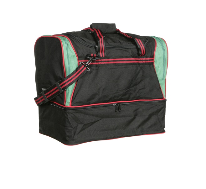 PATRICK TOLEDO000-110 Soccer Bag No Logo Black/Green/Red