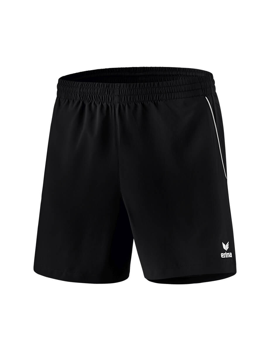 ERIMA 1090703 Short Loisir / Tennis de Table Noir/Blanc