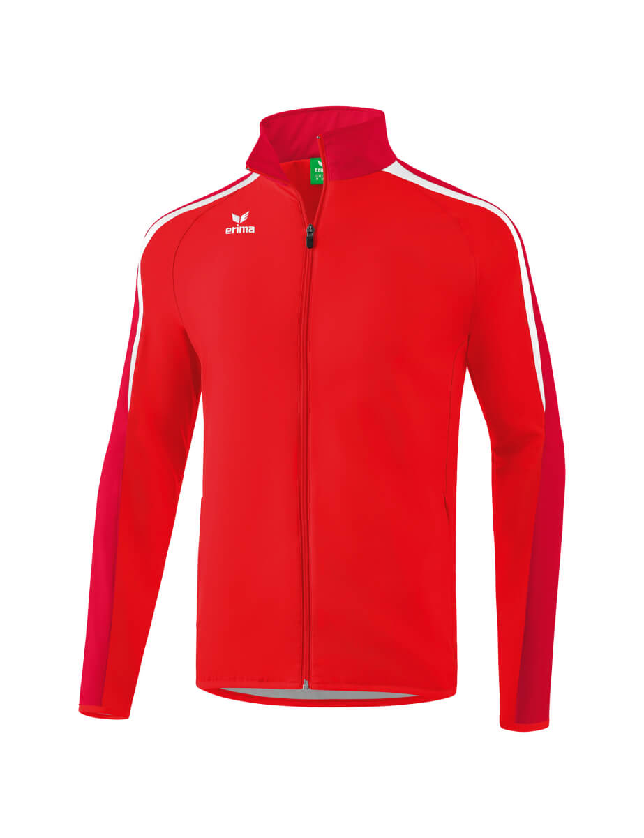 ERIMA 1011821 Veste Présentation Liga 2.0 Rouge/Rouge Tango/Blanc