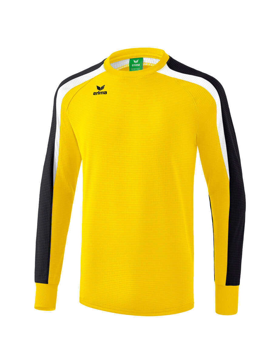 ERIMA 1071868 Sweat-Shirt Entraînement Liga 2.0 Jaune/Noir/Blanc