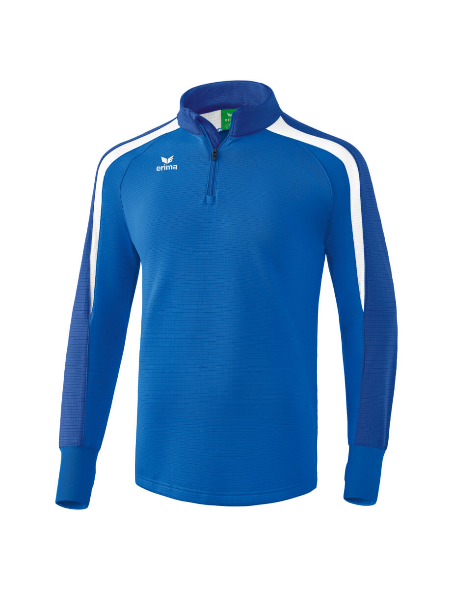 ERIMA 1261807 Sweat Entraînement Respirant Liga 2.0 Bleu Royal/Bleu/Blanc