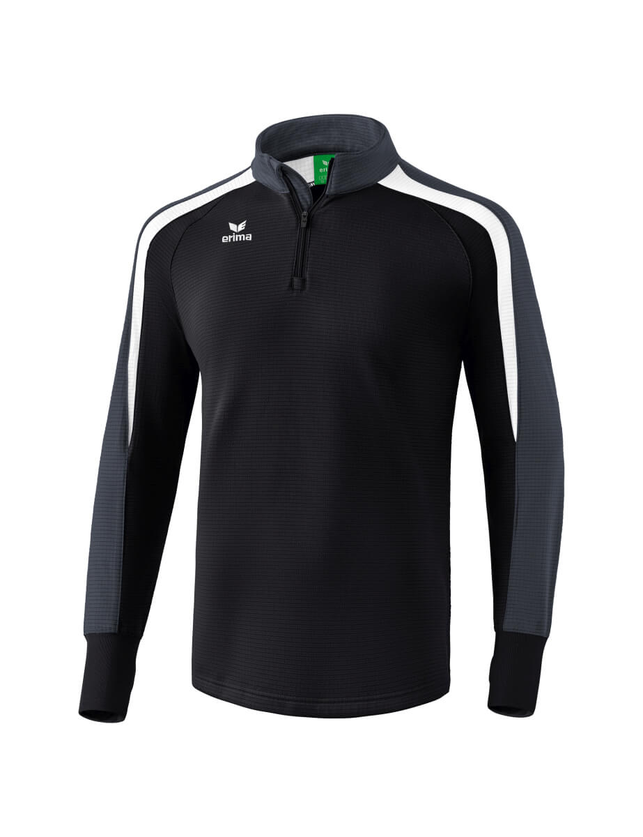 ERIMA 1261809 Sweat Entraînement Respirant Liga 2.0 Noir/Blanc/Gris Foncé